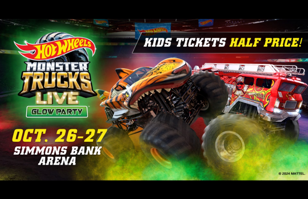 Hot Wheels Monster Trucks Live Glow Party