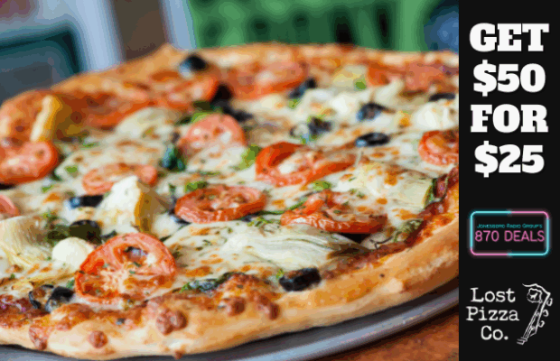 Lost Pizza on 870 Deals!