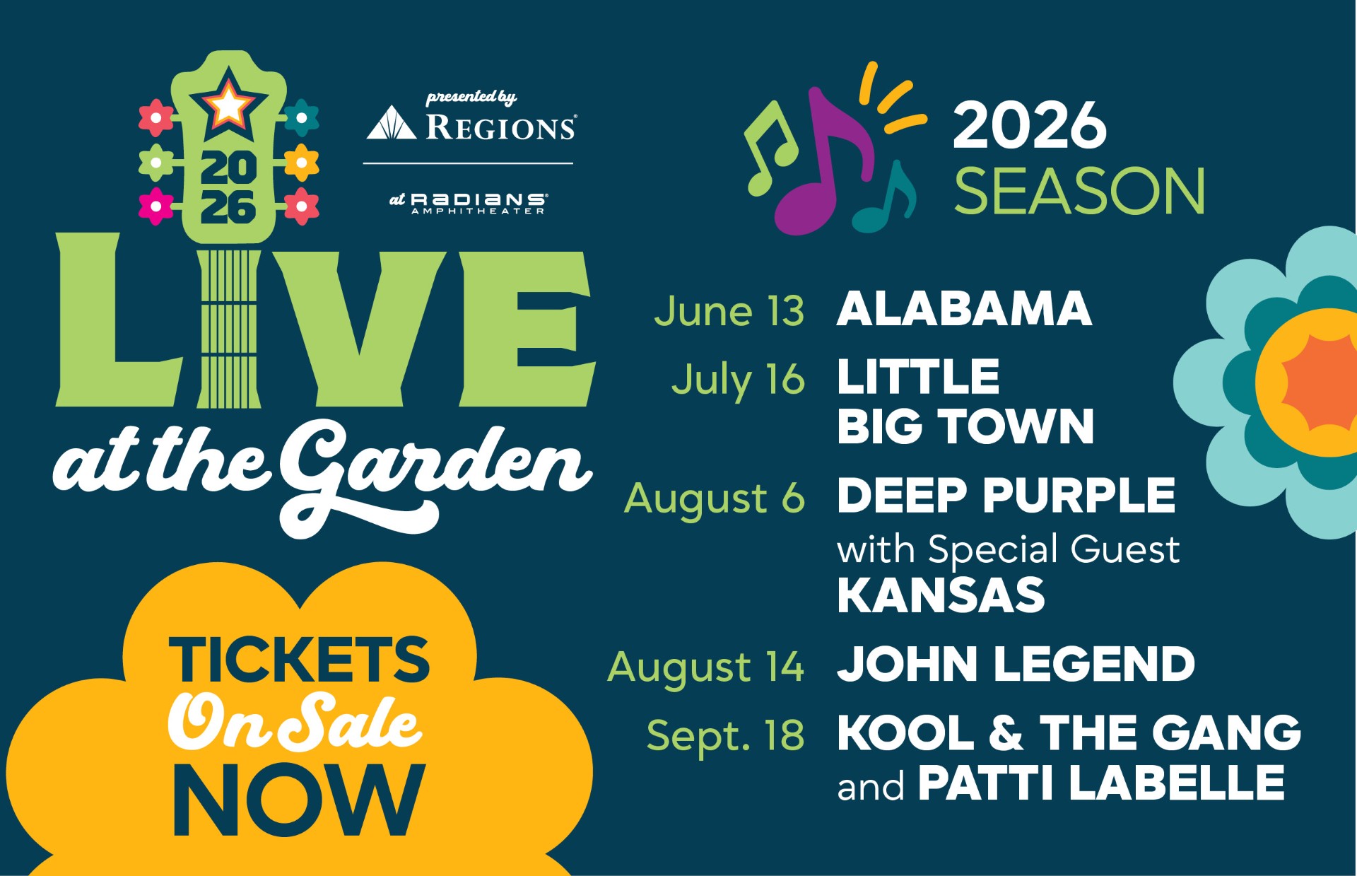 Live at the Garden | Mix 106.3 – Jonesboro, AR